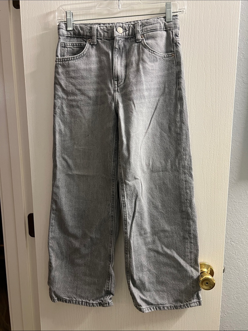 Zara Gray Relaxed Men’s Jeans - Wide Straight Fit